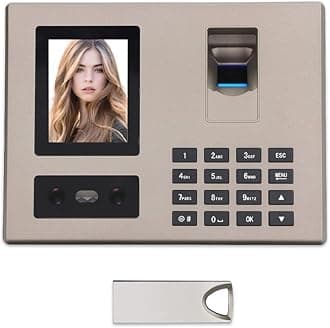 Time Clocks with 500 Faces,1500 Fingerprint,500 Password, Three Punching in One