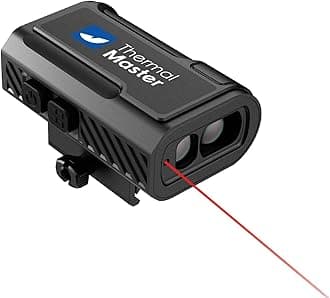 Laser Rangefinder, 600m Continuous Measurement, 0.1 Yard Accuracy (Battery Not Included)