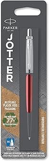 Parker Jotter Kensington Red CT Ballpoint Pen, Blister pack