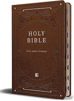 KJV Bible, Giant Print Large format, Brown