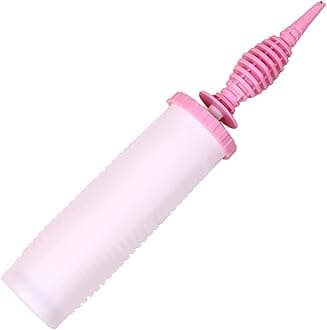 Balloon Pump Handheld Two-Way Dual Action - Hand Blower Air Pumper for Balloons - Ballon Inflator Pumping - Manual Baloon Inflators Machine (Pink 1 Piece)