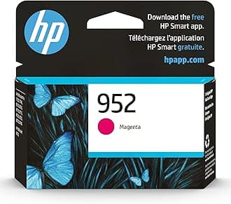 HP 952 Magenta Ink Cartridge | Works OfficeJet 8702, OfficeJet Pro 7720, 7740, 8210, 8710, 8720, 8730, 8740 Series | Eligible for Instant Ink | L0S52AN