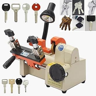 Key Copy Machine,Automatic-Keys-Cutter,Key Making Machine with LED Display,Keys-Machine Cutter and Copy Maker,Duplicate Cutting Tool for Motorcycle, Electric Car & Door Lock